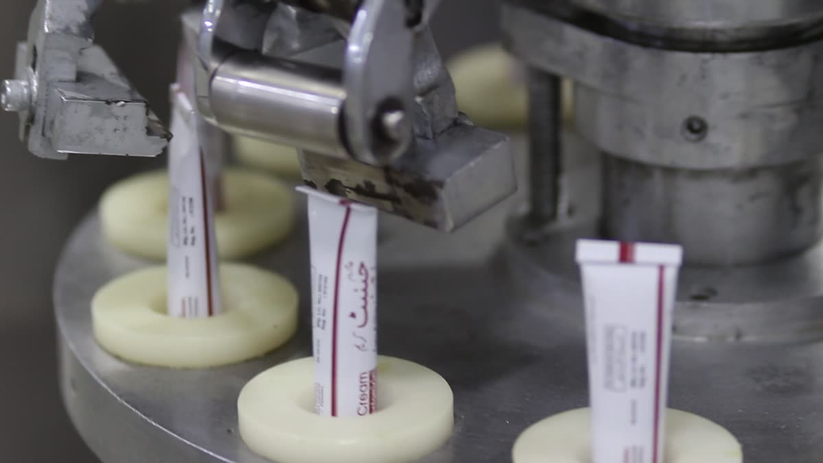 Tubes on the filling line